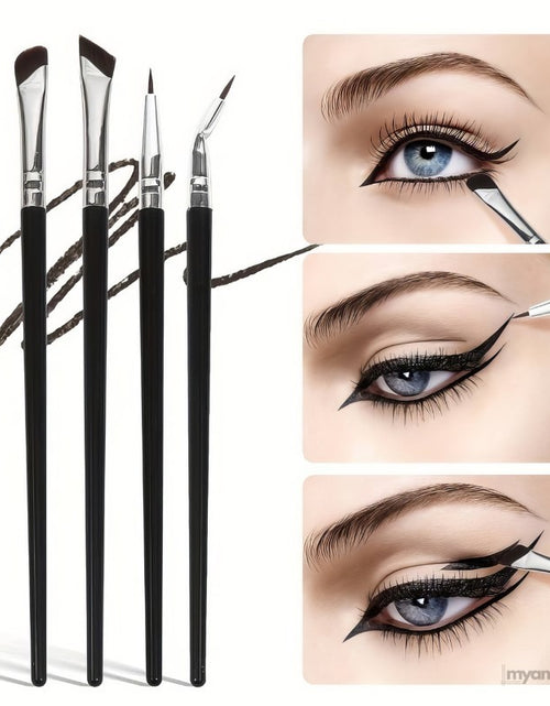 Load image into Gallery viewer, Professionelle 4 Stück  Eyeliner Pinsel-Set
